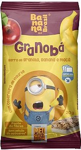 Barra Kids Minions Granola e Banana Granobá | sem adição de açúcar '20g