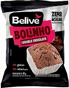 Bolinho Double Chocolate | Zero açúcar (40g)