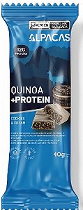 Tablete de Quinoa ao Cookies & Cream com 12g de Proteína | zero açúcar '40g