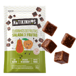 Cubinhos de Frutas Salada de Frutas Natikinhos | sem lactose e sem adição de açúcar '30g