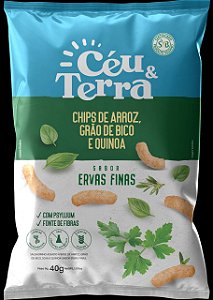 Céu & Terra Chips sabor Ervas Finas '40g
