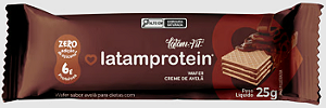 Wafer sabor Avelã Zero Açúcar Latam Protein 25g | 6g de Proteína