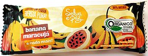 Barra Orgânica de Banana e Maracujá | Selva e Paz '30g