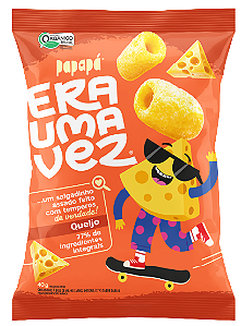 Salgadinho Kids Queijo 'Era Uma Vez' da Papapá '40g