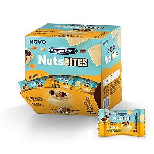 Bombom de Nuts coberto com chocolate branco | Nuts Bites (15g)