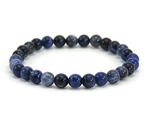 Pulseira Sodalita Pedra Natural 6mm