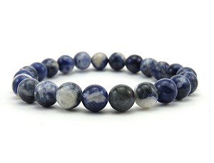 Pulseira Sodalita Mesclada 8mm