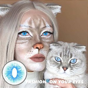 Crazy Lens - Ragdoll Cat Blue