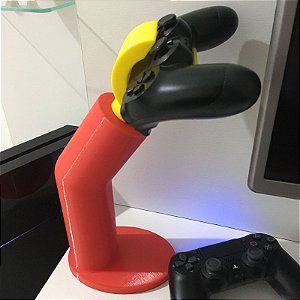 Suporte para fones de ouvido e controle Mãozinha Lego