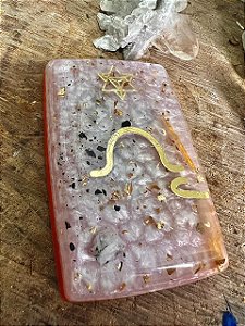 Sabonete (KING SIZE 6x1 cm) para limpeza energética com a vibração da Reprogramação Quântica Celular (RQC) Nivel 1.
