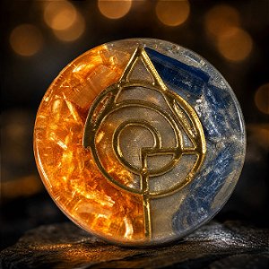 Mini Sabonete Quântico Redondo RQC Nível 2 - Portal de Cura e Proteção