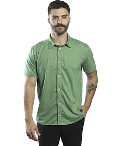 CAMISA MANGA CURTA VERDE