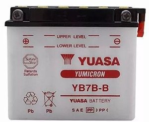 Bateria Yuasa YB7B-B Neo115 XR200 CBX200 Strada NX350 Sahara