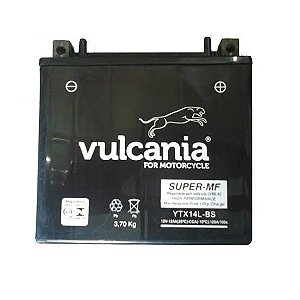 Bateria Vulcania YTX14L-BS Harley XL, XLH 883 1200 Sportster