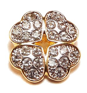 Pingente trevo quatro folhas