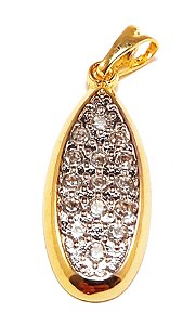 Pingente gota grande