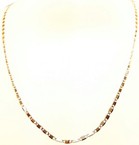 Corrente masculina piastrine 1,8 mm