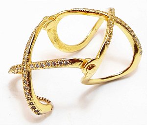 Anel gladiador x com zircônias