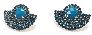 Brinco leque ear cuff pequeno