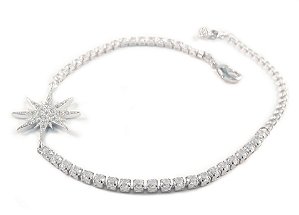 Pulseira riviera com estrela