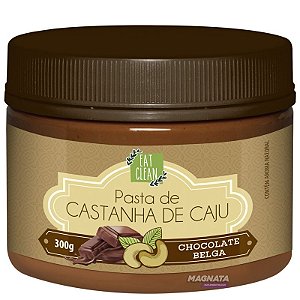 PASTA DE CASTANHA DE CAJU CHOCOLATE BELGA - 300G