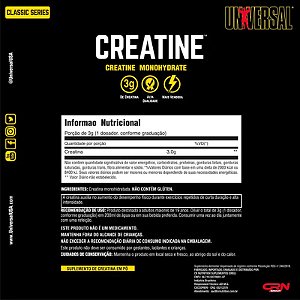 CREATINE MONOHYDRATE - 300G UNIVERSAL NUTRITION