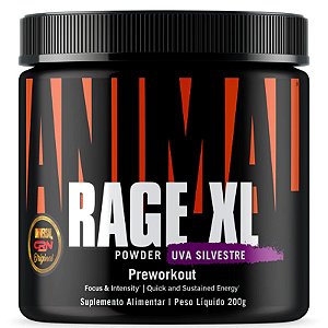 ANIMAL RAGE XL UVA SILVESTRE - 221G UNIVERSAL NUTRITION