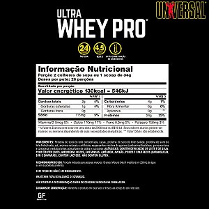 COMBO CREATINA 400G + ULTRA WHEY PRO 900G BAUNILHA - UNIVERSAL NUTRITION