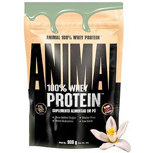 ANIMAL 100% WHEY PROTEIN SORVETE DE PISTACHE COM FLOR DE LARANJEIRA - 900G