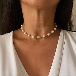 Colar de Perolas Criação