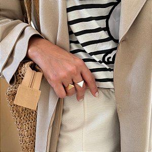 Anel ajustável Triângulo