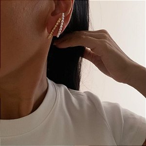 Earhook Palito com Esferas