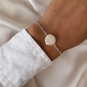 Pulseira perola barroca Ester