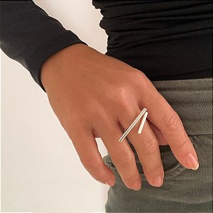 Anel geométrico Elementos ajustável( veste do 15 ao 20)