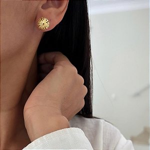 Brinco esfera Gold
