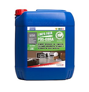 Limpa Fácil Pós Obra 20 Litros - Performance Eco Limpa Fácil Pós Obra 20 Litros - Performance Eco