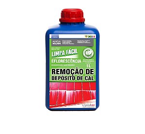 Limpa Fácil Eflorescência Remoção de Deposito de Cal 1 litro ... Limpa Fácil Eflorescência Remoção de Deposito de Cal 1 litro ...