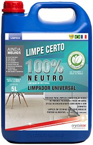 Limpe Certo 100% Neutro Limpador Universal 5 Litros - ... Limpe Certo 100% Neutro Limpador Universal 5 Litros - ...