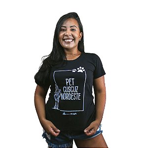 Camisa Feminina Pet Cuscuz Nordeste