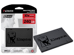 HD SSD 240GB  KINGSTON para DESKTOP NOTEBOOK ULTRABOOK  2.5" SATA III A400