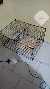 Gaiola  com rampa e andar - Mod. Nino