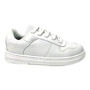 Tênis Branco Feminino Casual - Numeração 30-31-32-33