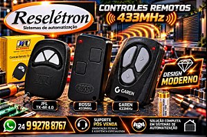 Controle p/ Portão Automático Reselétron