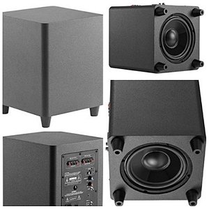 Subwoofer 2E Dowm-Firing 8" Preto SD-8