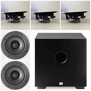 Kit Home 5.1 AAT - 3 cxs NQ6 A100+2 NQ6100+Subwoofer Cube 10