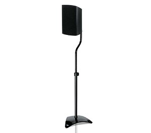 Pedestal para caixa acústica Airon TT Mini Base Triangular (Par) Cor Black