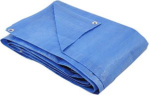 Lona de polietileno Vonder azul 8 m x 6 m, NOVE54