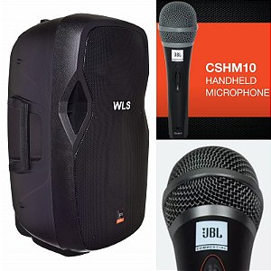 Caixa Acústica WLS S15  Ativa com Bluetooth + Microfone JBL