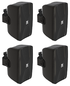 Caixa JBl Control SA-PRO C-SA5 Kit com 4 caixas cor Preto