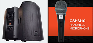 Caixa de Som JBL Max 10 Ativa BT + MIC com fio CSHM10 JBL